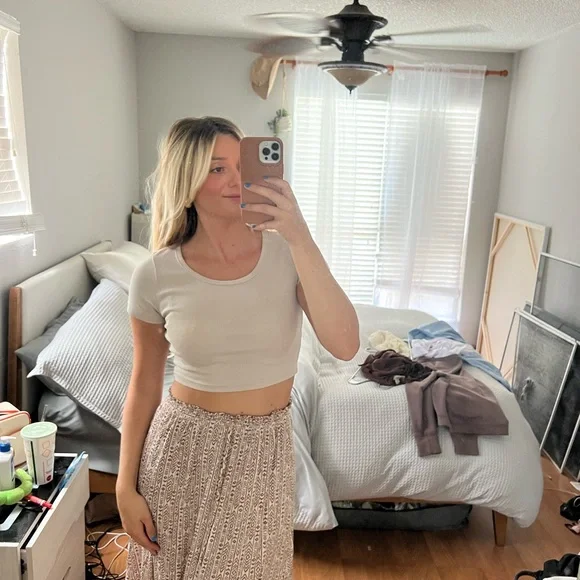 CROPPED TEE SHIRT - Picture 4 of 13